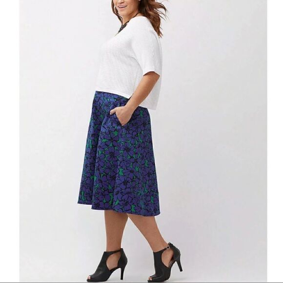 Lane Bryant Modernist Collection Skirt Sz 20 - Picture 2 of 6